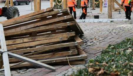 Budowa Szopki Bożonarodzeniowej, 10.12.2024 r.