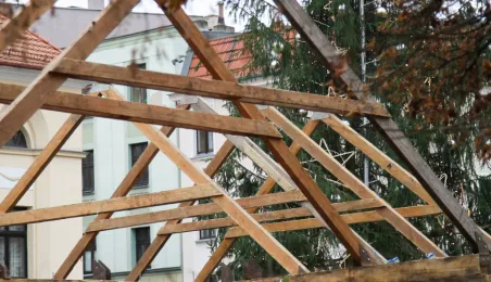 Budowa Szopki Bożonarodzeniowej, 10.12.2024 r.