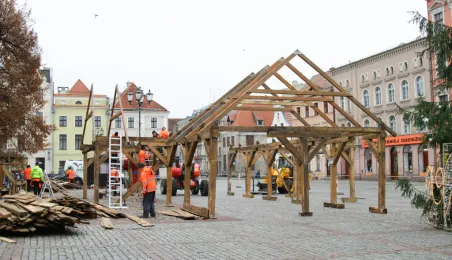 Budowa Szopki Bożonarodzeniowej, 10.12.2024 r.