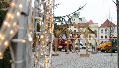 Budowa Szopki Bożonarodzeniowej, 10.12.2024 r.