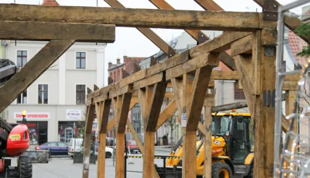 Budowa Szopki Bożonarodzeniowej, 10.12.2024 r.