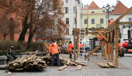Budowa Szopki Bożonarodzeniowej, 10.12.2024 r.