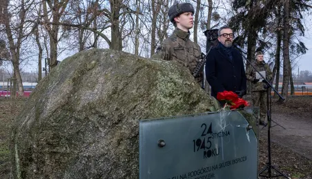 80. rocznica wybuchu pociągu na Podgórzu