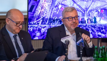 Sylwestrowa Moc Przebojów - konferencja prasowa podsumowująca wydarzenie