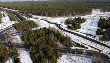 Przebudowa ulicy Grudziądzkiej, 14.01.2025 r.