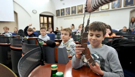 Okazja do zobaczenia z bliska łańcucha przewodniczącego RMT