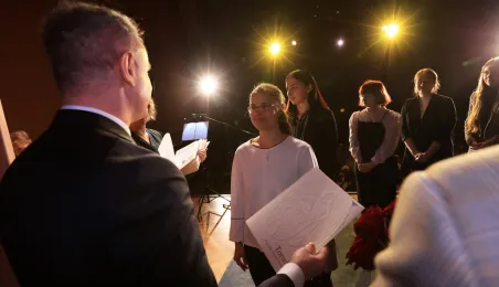 Wręczenie stypendiów miejskich studentom toruńskich uczelni wyższych