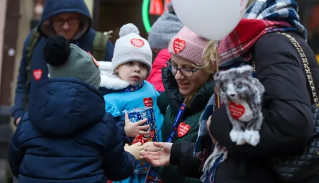 Wielka Ściskawa dla WOŚP
