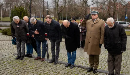80. rocznica zakończenia okupacji hitlerowskiej w Toruniu