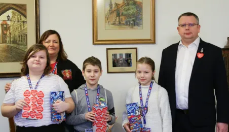 Wolontariusze WOŚP w UMT, 23.01.2025 r.