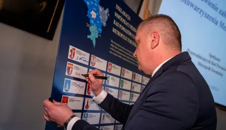 Podpisanie Deklaracji Współpracy w ramach Metropolii Toruńskiej