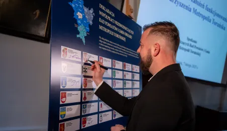 Podpisanie Deklaracji Współpracy w ramach Metropolii Toruńskiej
