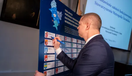 Podpisanie Deklaracji Współpracy w ramach Metropolii Toruńskiej