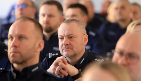 Odprawa roczna Komendy Miejskiej Policji w Toruniu 2025