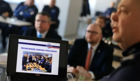 Odprawa roczna Komendy Miejskiej Policji w Toruniu 2025
