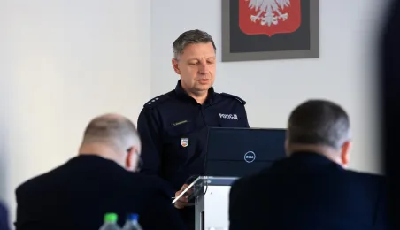 Odprawa roczna Komendy Miejskiej Policji w Toruniu 2025