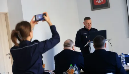 Odprawa roczna Komendy Miejskiej Policji w Toruniu 2025