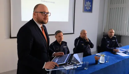 Odprawa roczna Komendy Miejskiej Policji w Toruniu 2025