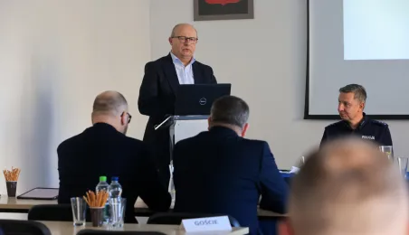 Odprawa roczna Komendy Miejskiej Policji w Toruniu 2025