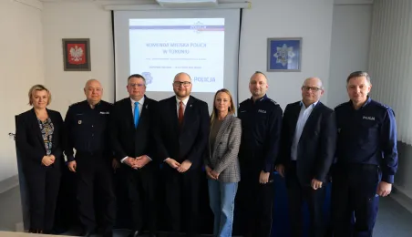 Odprawa roczna Komendy Miejskiej Policji w Toruniu 2025