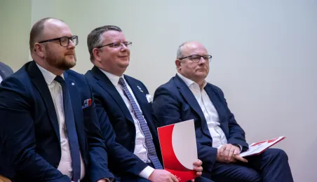 Spotkanie samorządowców z Torunia i powiatu