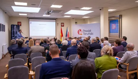 Spotkanie samorządowców z Torunia i powiatu