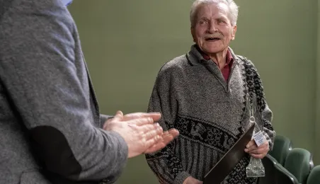 Spotkanie z Władysławem Owczarzakiem w Baju Pomorskim