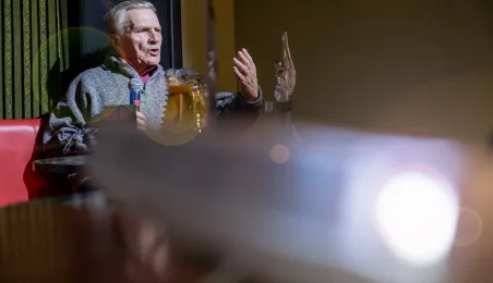 Spotkanie z Władysławem Owczarzakiem w Baju Pomorskim