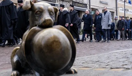 Kwiaty w 552. rocznicę urodzin Kopernika