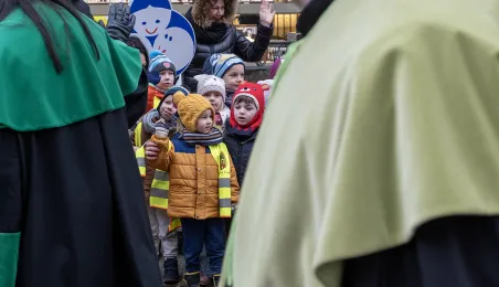 Kwiaty w 552. rocznicę urodzin Kopernika