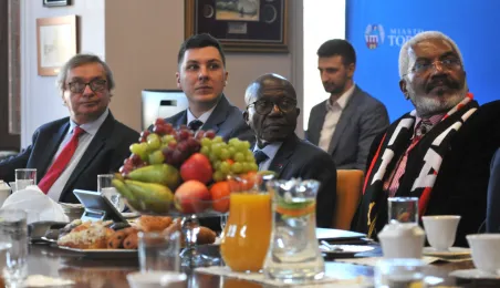 Spotkanie z dyplomatami krajów afrykańskich, 20.02.2025 r.