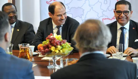 Spotkanie z dyplomatami krajów afrykańskich, 20.02.2025 r.