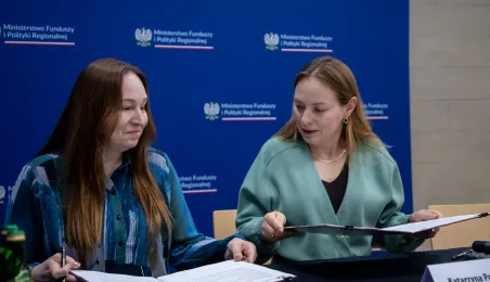 Podpisanie umowy na realizację projektu "Wygrana rodzina"