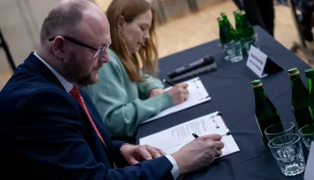 Podpisanie umowy na realizację projektu "Wygrana rodzina"