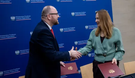 Podpisanie umowy na realizację projektu "Wygrana rodzina"