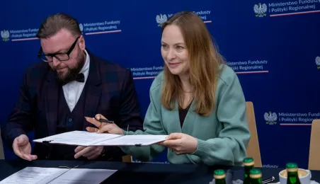 Podpisanie umowy na realizację projektu "Wygrana rodzina"