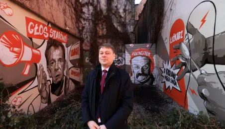 Legendy toruńskiej starówki na muralu