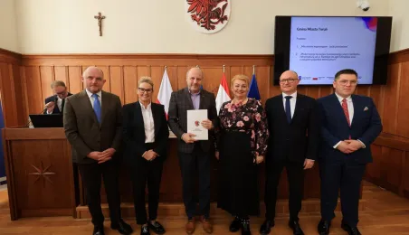 Wręczenie umów na dofinansowanie dwóch projektów