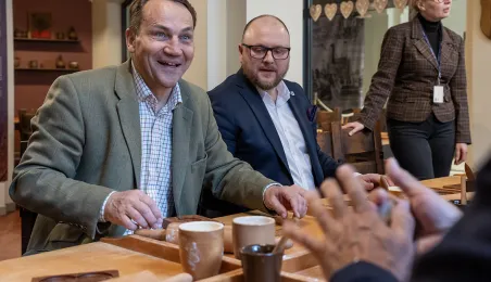 WOŚP: Warsztaty piernikarskie z Radosławem Sikorskim i Pawłem Gulewskim, 30.03.2025 r.