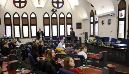 Uczniowie SP8 w UMT, 11.03.2025 r.