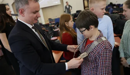 Uczniowie SP8 w UMT, 11.03.2025 r.