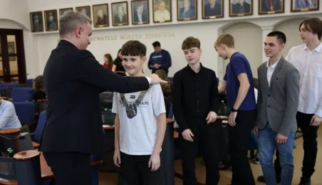 Uczniowie SP8 w UMT, 11.03.2025 r.