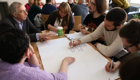 Warsztat konsultacyjny dot. Skweru Broniewicza, 15.03.2025 r.