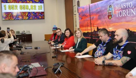 Toruń zagrał z WOŚP