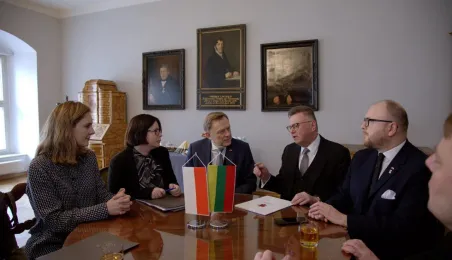 Wizyta ministra kultury Republiki Litewskiej, cz. 1