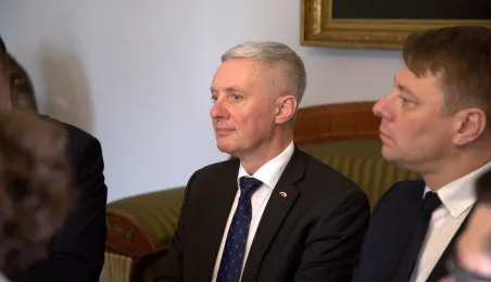 Wizyta ministra kultury Republiki Litewskiej, cz. 1