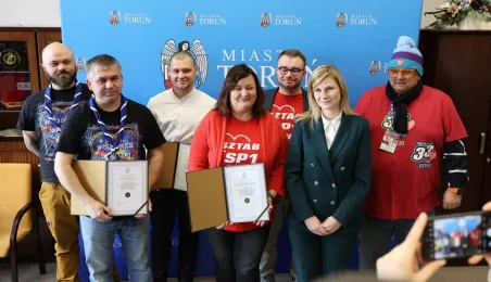 Toruń zagrał z WOŚP