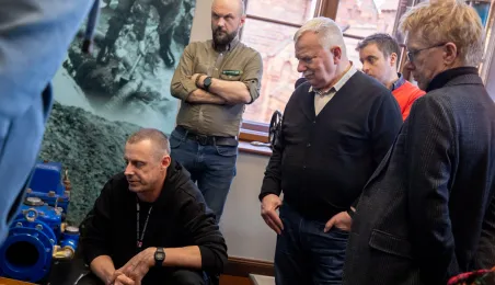 Radni z wizytą w Muzeum Wodociągów, 1.04.2025 r.