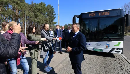 Ekologiczny transport w Toruniu