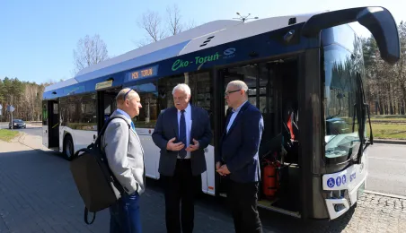  Ekologiczny transport w Toruniu